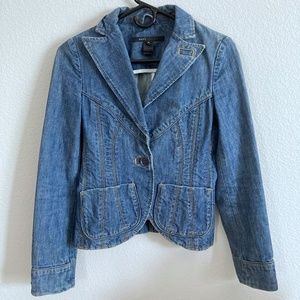 Vintage Marc Jacobs Denim Jacket Blazer Size 2